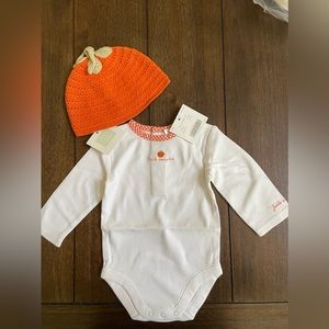 Janie and Jack Onesie and matching Hat
